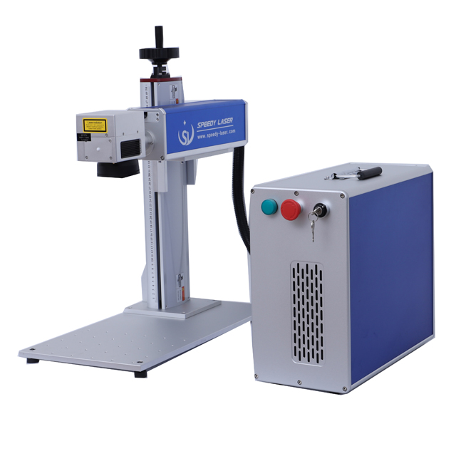 JPT MOPA laser 20W 30W laser marking machine stainless steel color marking